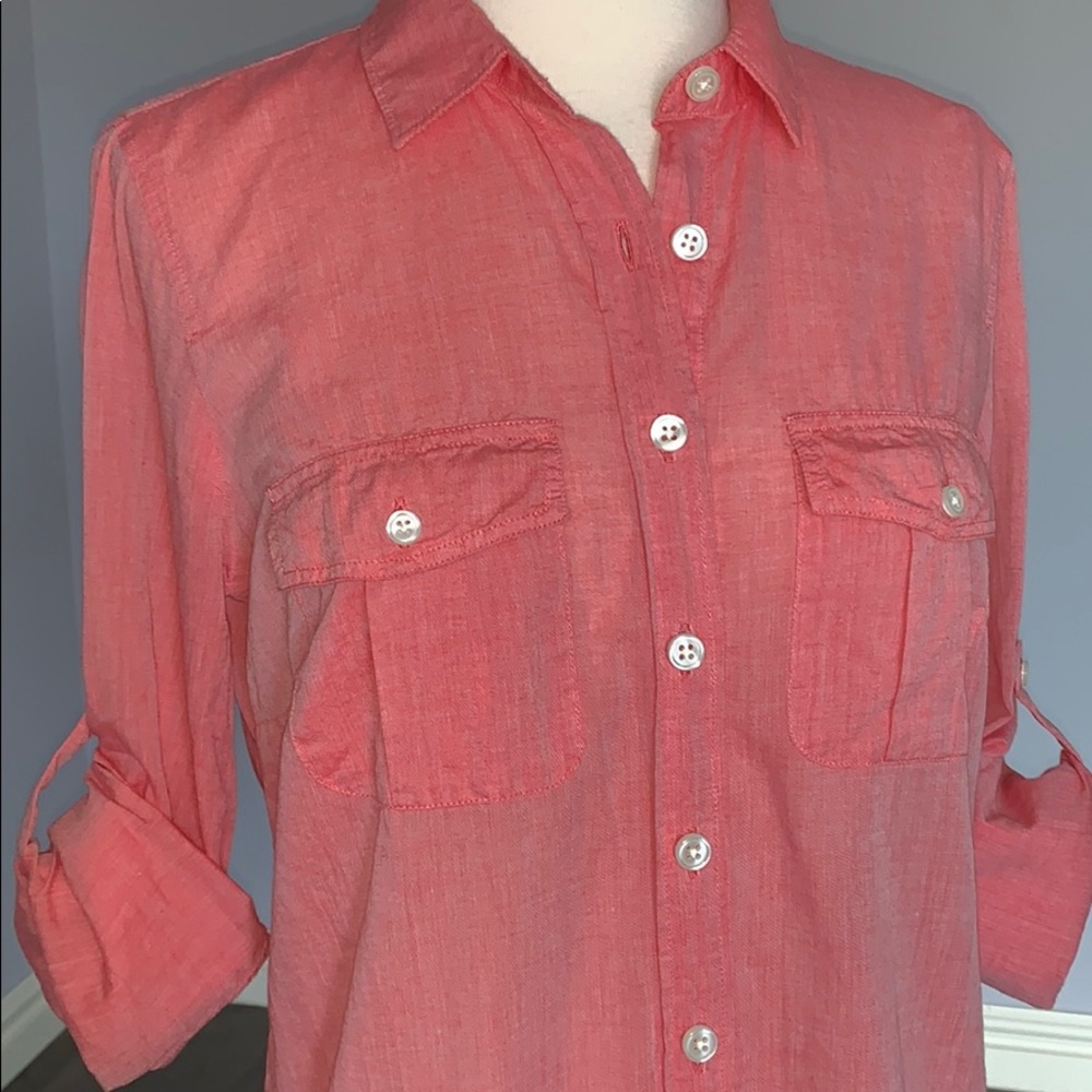 J. Crew Lightweight Cotton Perfect Shirt (S)